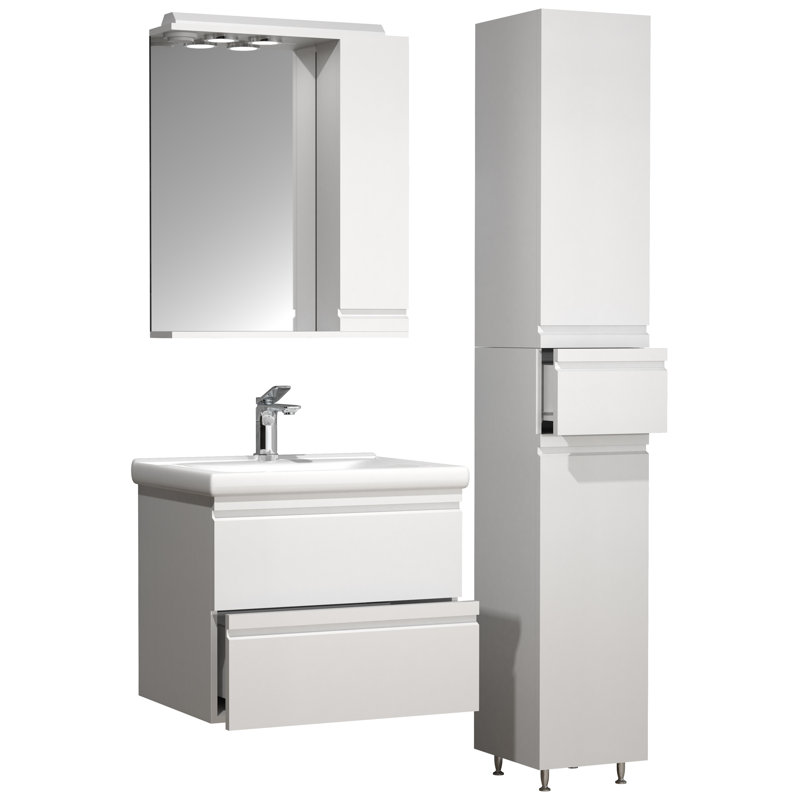 Nenah Bathroom Furniture Suite, White