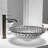 17.59'' Glass Oval Vessel Bathroom Sink-57387107