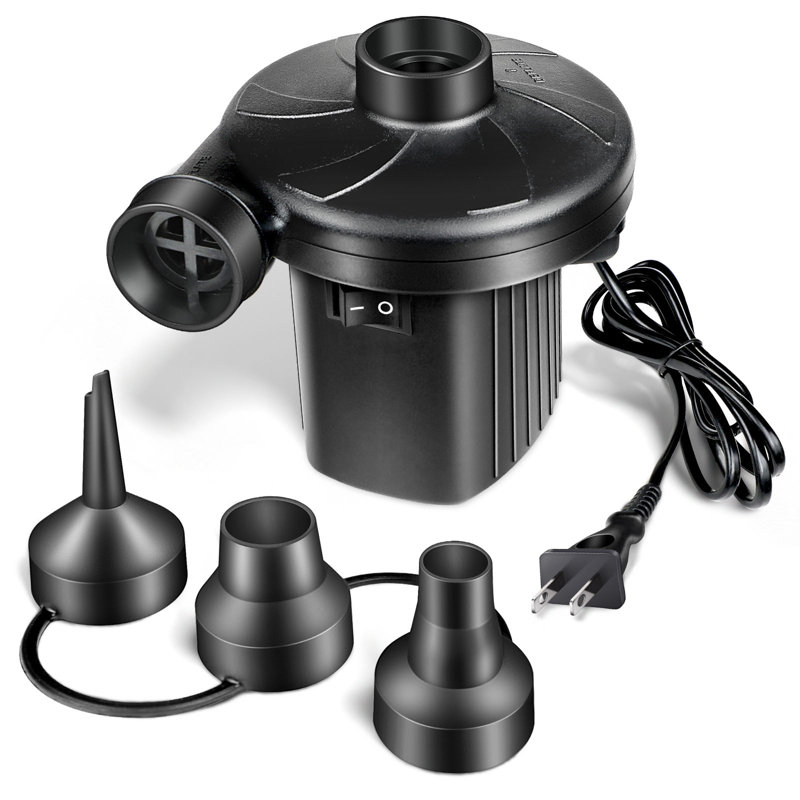 Pompe à air électrique compacte à haut débit EJAEE 130W pour structures gonflables hermétiques