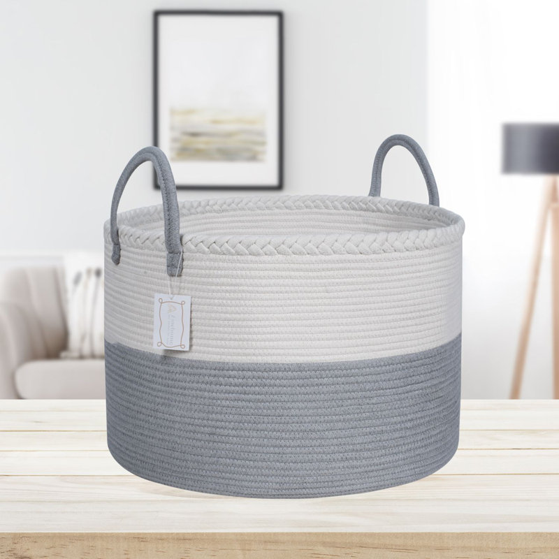 Fabric Laundry Hamper With Handles