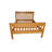 Harmony Home Collection Unfinished Pine Solid Wood Slat Headboard Design Bed-720959410-720959402