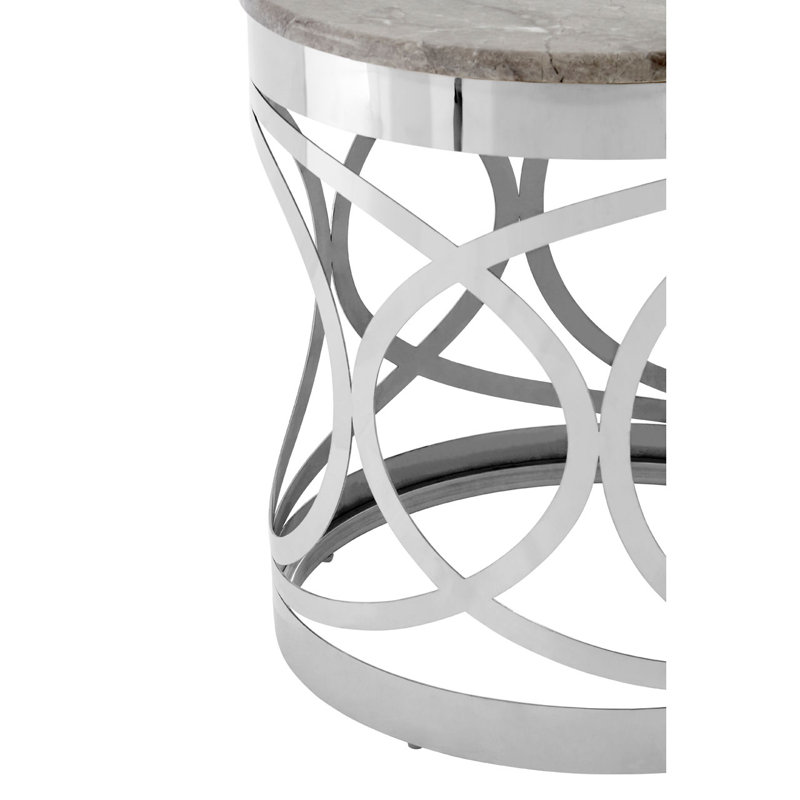 Kiera Drum End Table