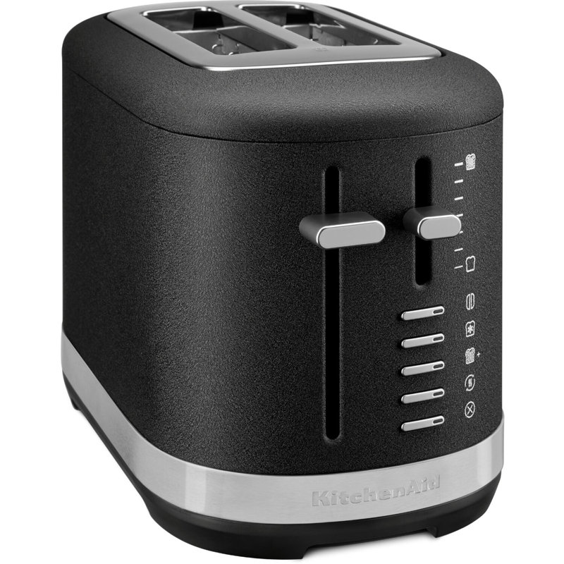 KitchenAid 2 Slice Toaster, Cast Iron Black
