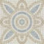  Carreau de sol en porcelaine satinée à motifs 8 po x 8 po Roman Road-135614123