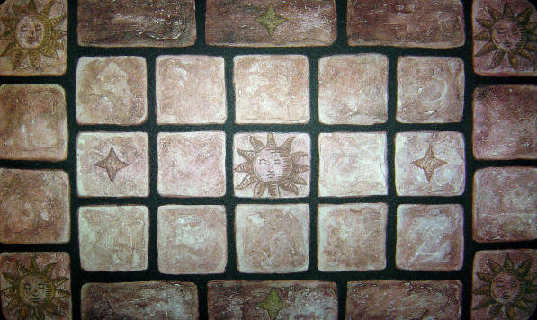 Non-Slip Geometric Indoor Doormat