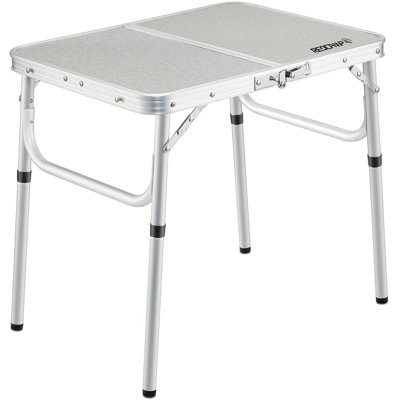Table de camping d'extérieur pliable réglable rectangulaire Redcamp