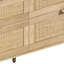 Commode 59 "en rotin avec tiroirs