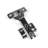 105 Degree Full Frameless Concealed Overlay Hinge