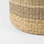 Pouf rond à rayures 17,71 po Penthia