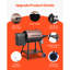 Barbecue électrique à granules de bois pour barbecue, surface de cuisson de 456 pieds carrés