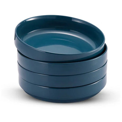 Bol de service en céramique, 47 oz, ensemble de 4