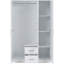 Tarves 3 Door Manufactured Wood Wardrobe-475375336