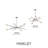 Archer 6-Light Sputnik Articulating Single Tier Chandelier-1206510162-1206510174