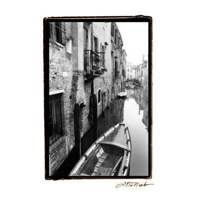 Waterways Of Venice V by Laura DeNardo - Wrapped Canvas Print