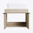 24 " Modern Design Float Bathroom Vanity With Ceramic Basin Set
