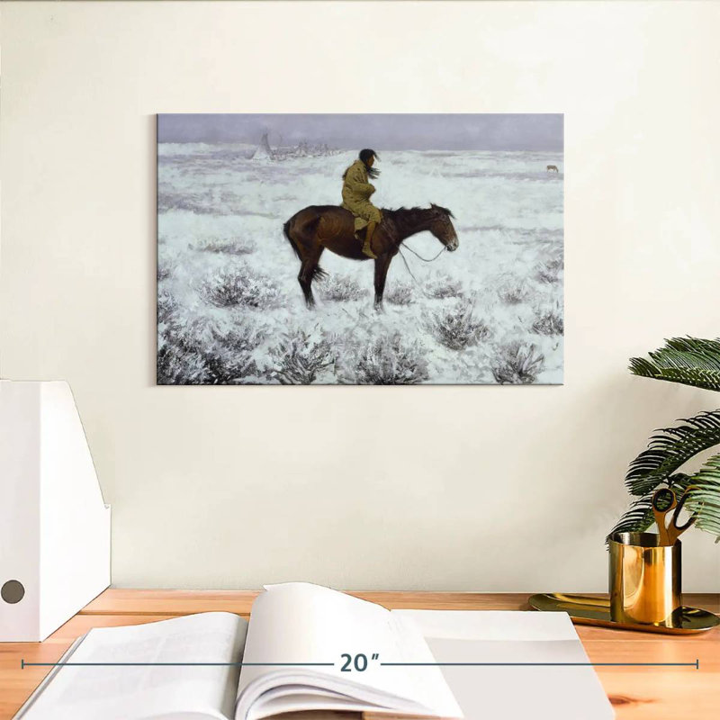 Lelar The Herd Boy, 8" H x 12" W