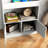 Bookshelf With Toy Storage Cabinet