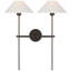 Hackney 2 - Light Candle Wall Light-2083575759