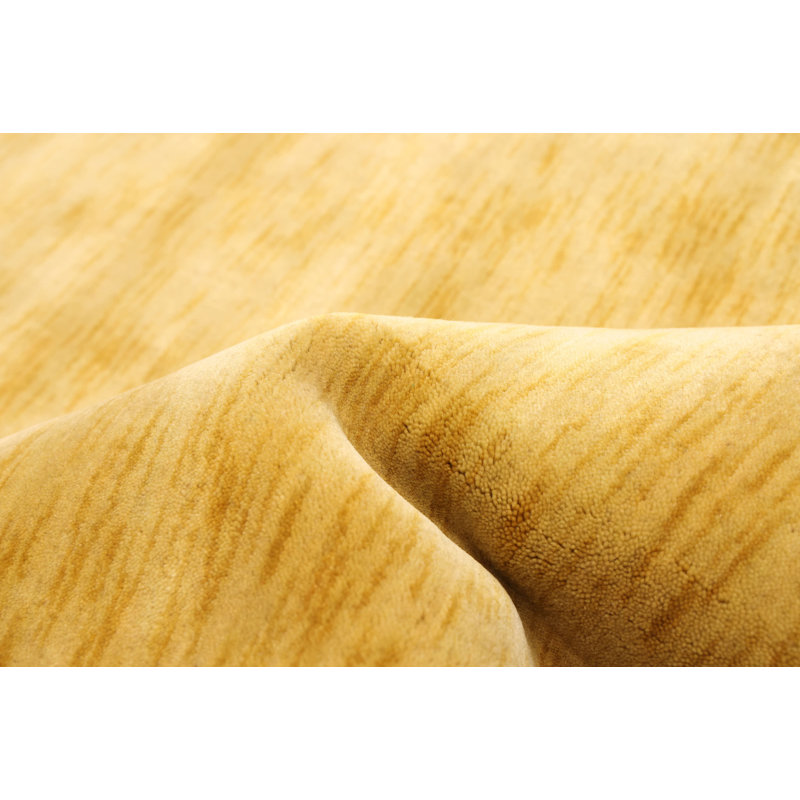 Kashkuli Gabbeh Gold Rug 5'4" x 7'5"