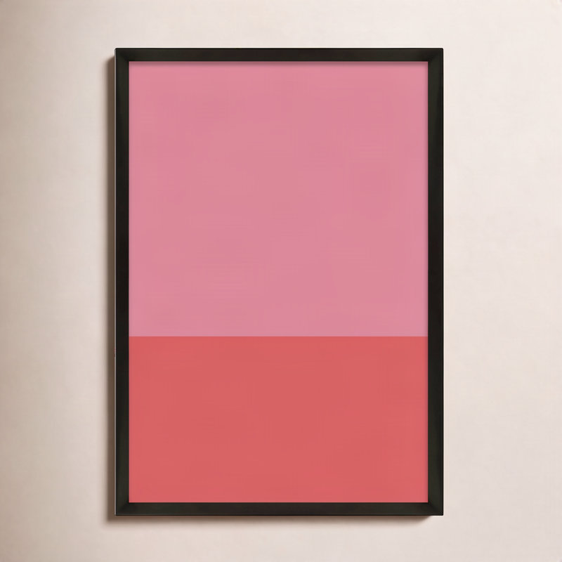 «Colours Études» par Romina Gadler, H 25 po x l 17,5 po x P 1,25 po, Papier avec cadre noir