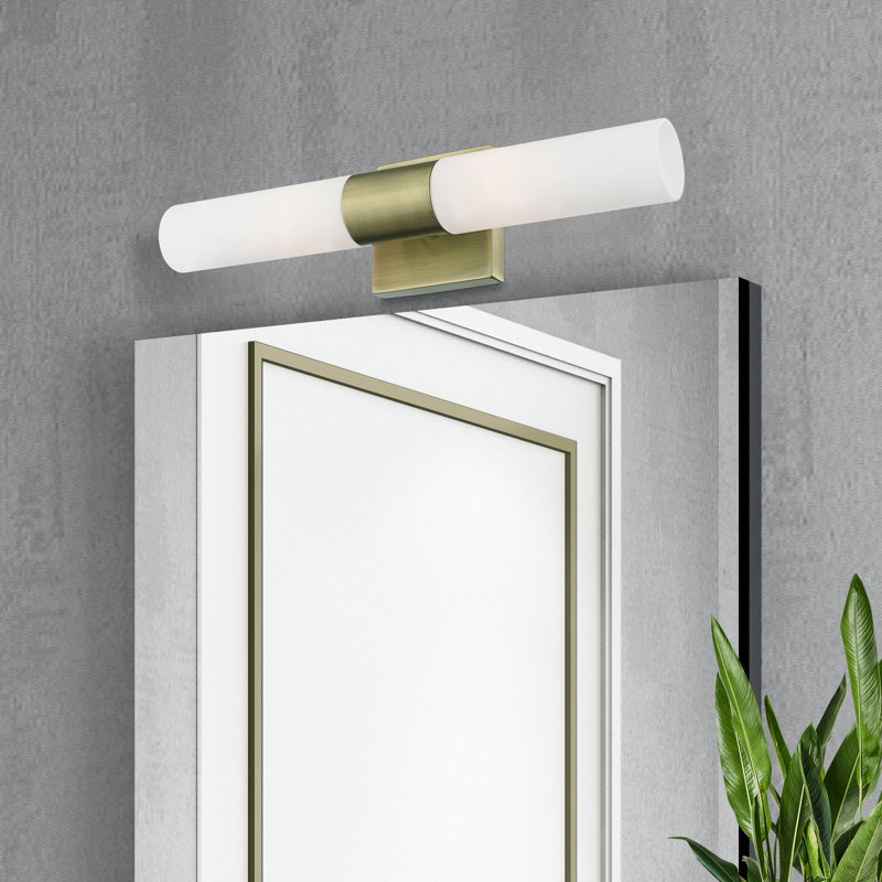 Cailum 2 - Light Dimmable Vanity Light, Antique Brass