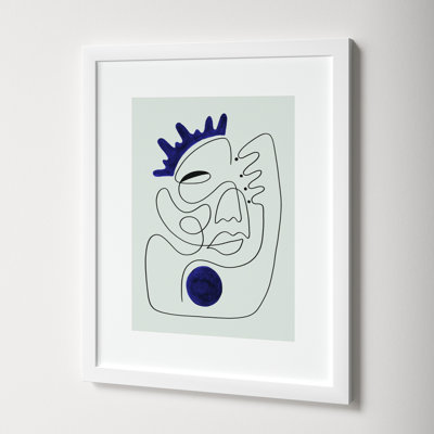 El Rey Print by Shatha Al Dafai