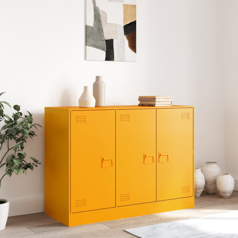 Stoehrs 99cm Sideboard, Mustard