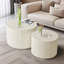 Ensemble de tables basses gigognes pour salon, chambre à coucher (ensemble de 2 pièces)-1344142385