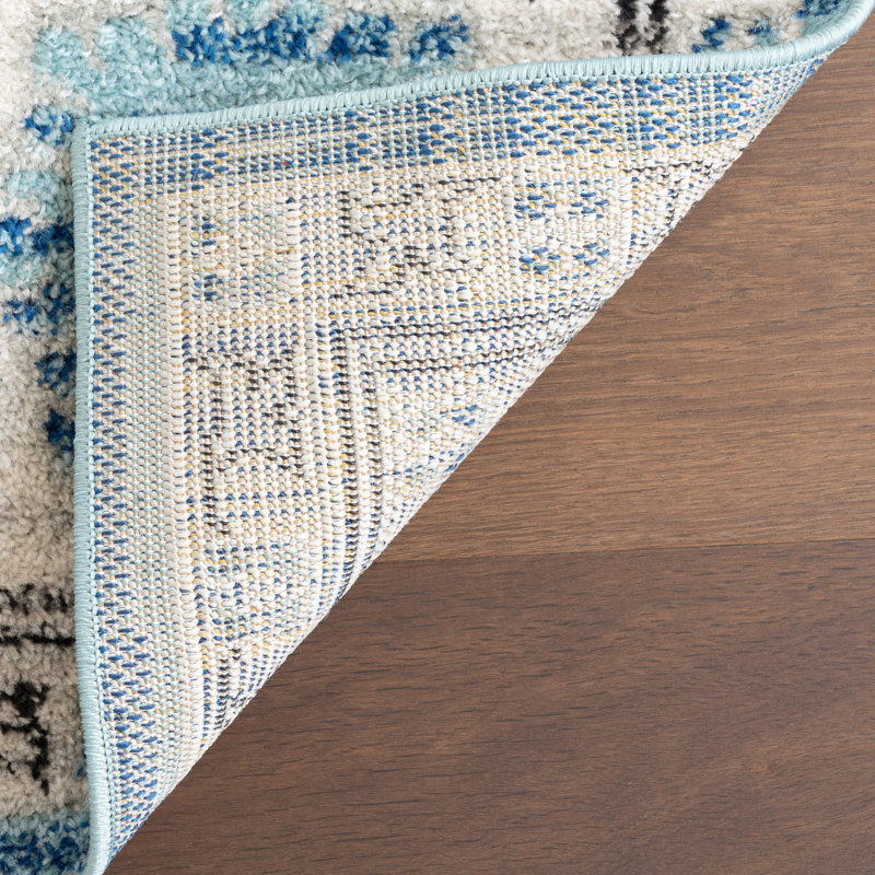 Anstice Oriental Indoor Rug, Rectangle 6'7" x 9'