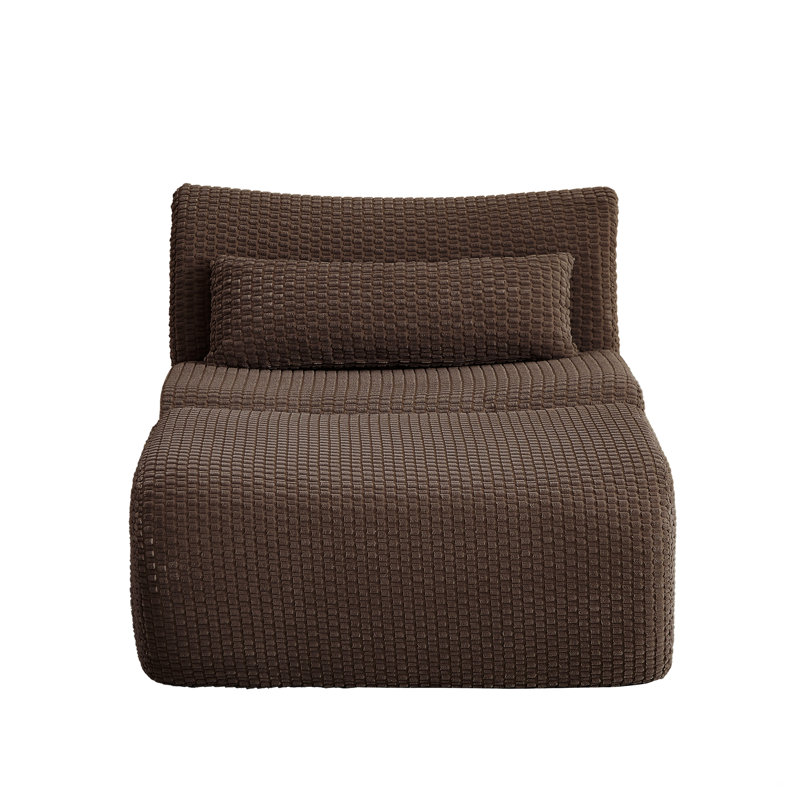 Chaise simple, chaise d'appoint pour le salon, Brun