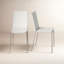 Chaise d'appoint rembourrée en cuir Brett-301507474-301507475