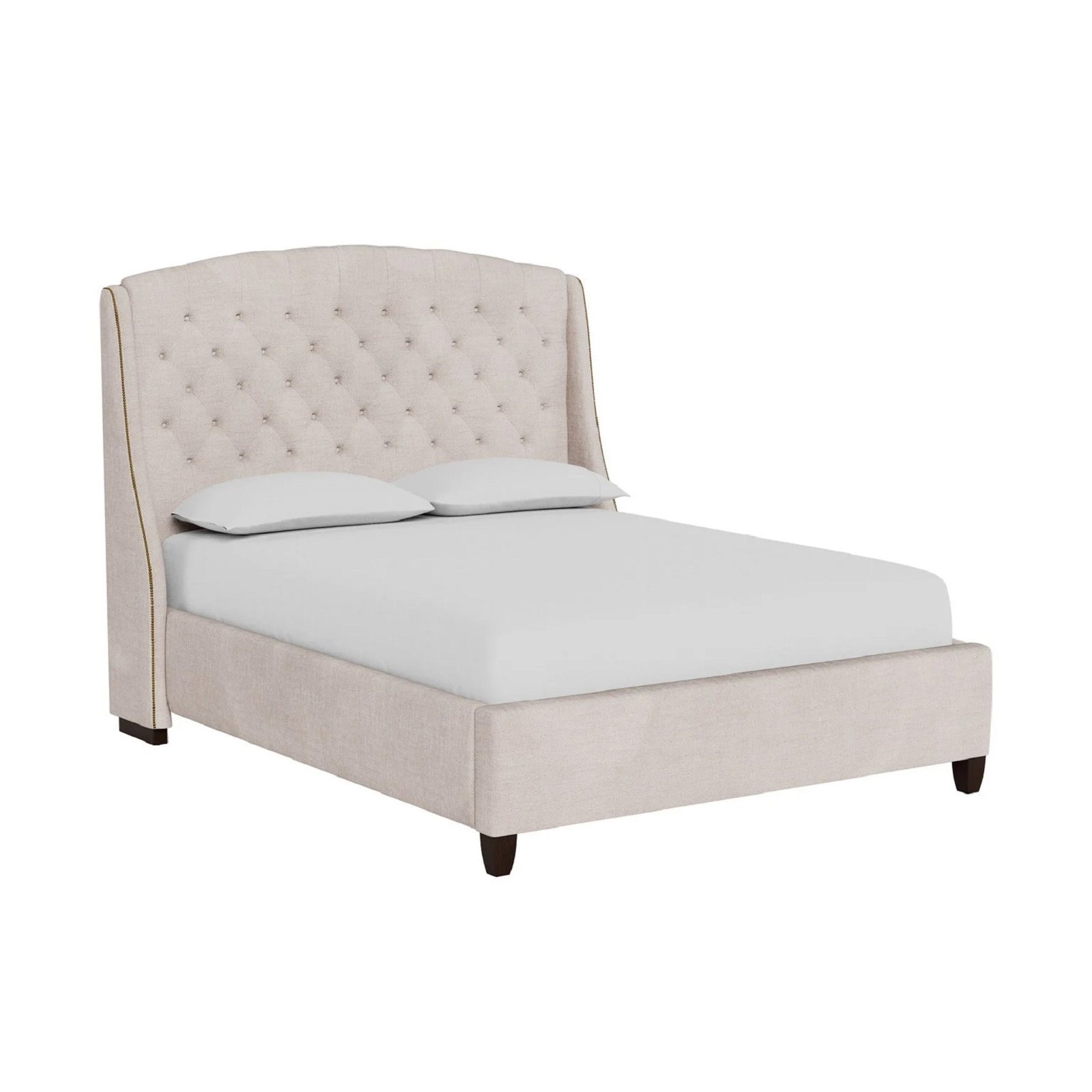 Harwick Upholstered Bed, King, Beige