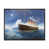 Black Floater Framed Canvas