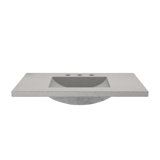 Palomar 36.5" Single Bathroom Vanity Top with Sink