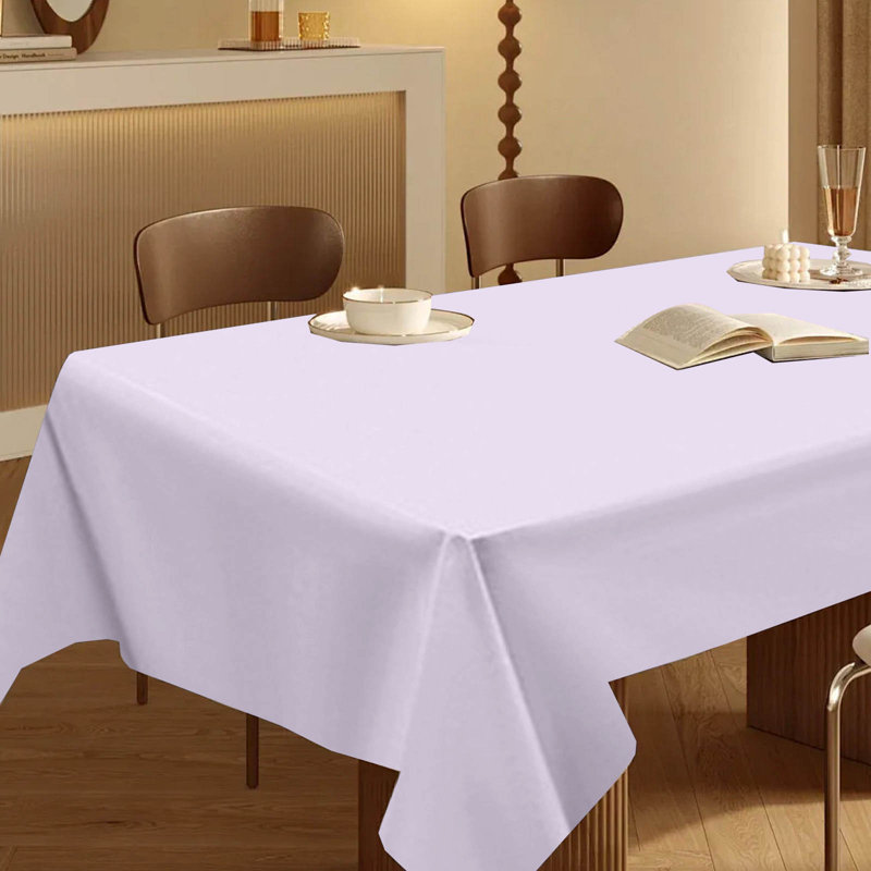 Nappe the the rectangulaire en plastique, Mauve