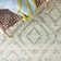 Almus Geometric Ivory/Green Area Rug