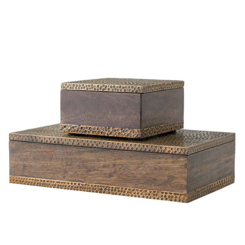 Turney Boxes, Set Of 2