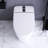 Smart Toilet With Side Control Knob-111617435