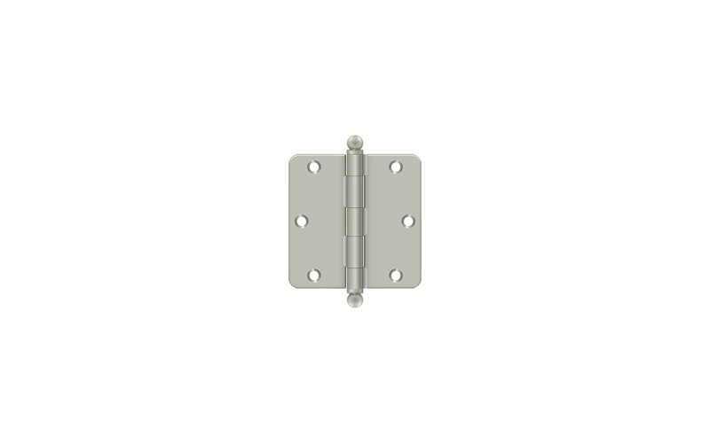 Steel Hinge, Brushed Nickel