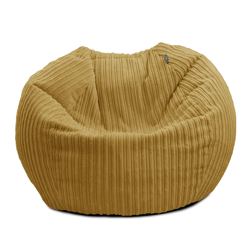 rucomfy Beanbags Jumbo Cord Kids Mini-Slouch Bean Bag Chair - Childrens Bedroom Playroom Furniture and Fun Decor. Arrives with Filling and Machine Washable - 60 x 80cm