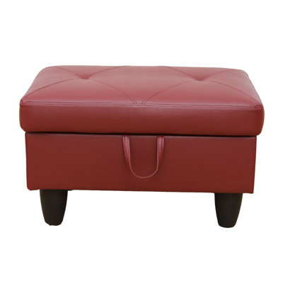 Banc de rangement avec repose-pieds et commode pour canapé-lit