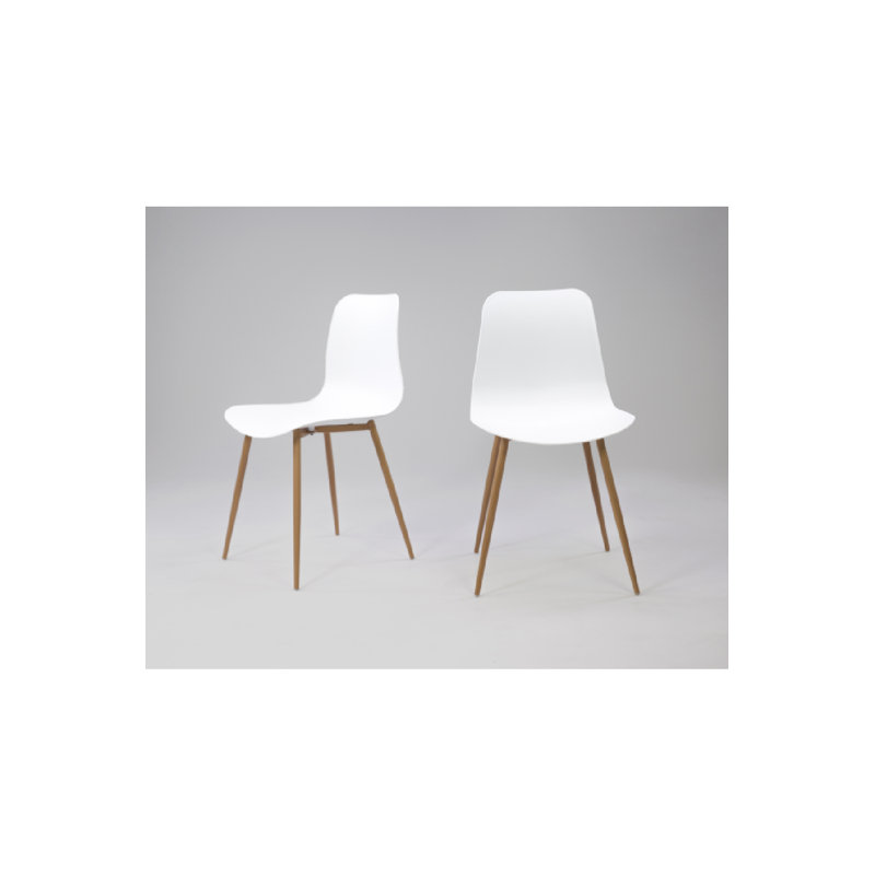 40cm H Side Chair in White