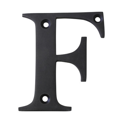 3'' H Brass House Letter