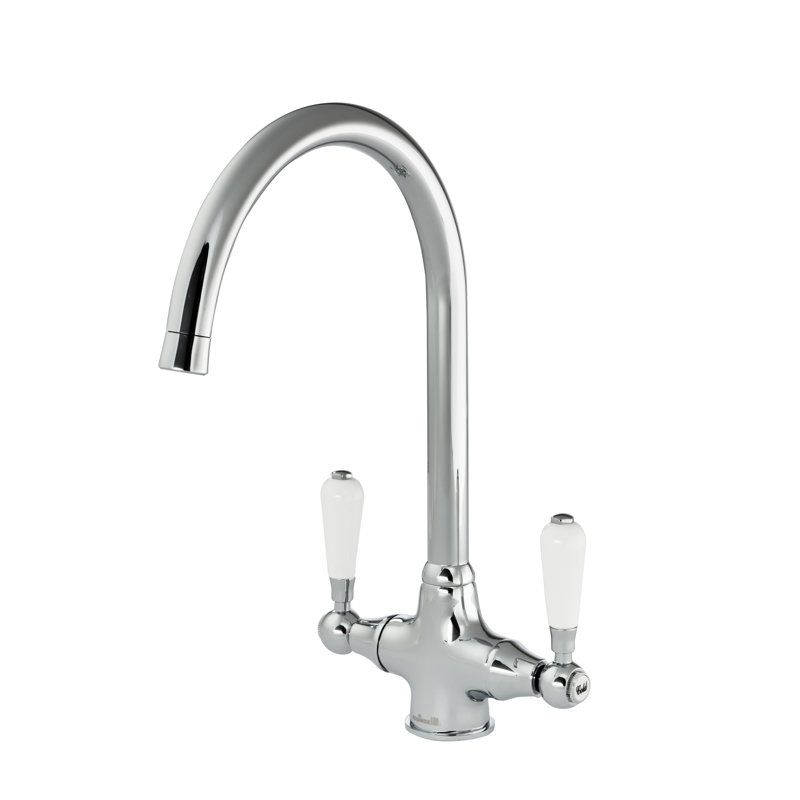 Double Handle Surface Mounted Monobloc Mixer Tap