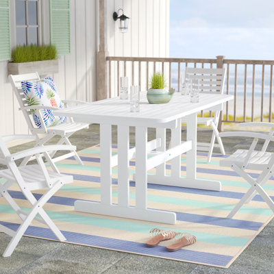 Adira Solid Wood Dining Table by Dovecove