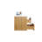 Drason Double Bathroom Vanity with Acrylic Top-1219089384