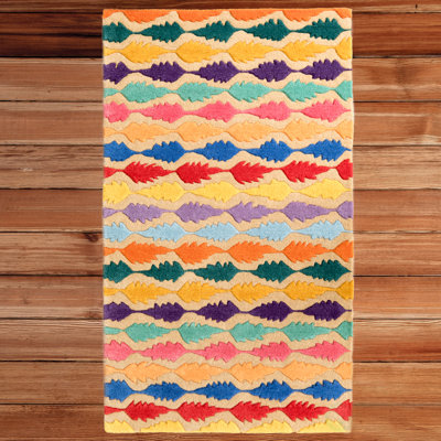 Wool Geometric Indoor Rug