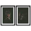 Dancing Petals Set Shadowbox Abstract Print by Oliver Gal, Black Frame, 10 x 15-140331055-140331063