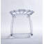 Chaise de mariage, chaise de salle à manger, ensemble de 4, siège en plastique