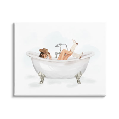 Cowgirl dans la baignoire par Ziwei Li